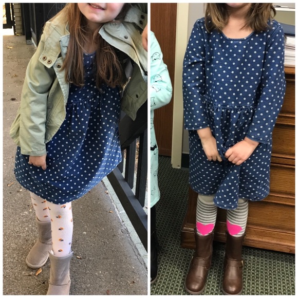 Gap Kids Polka Dot Dress with Pockets - Picture 9 of 9